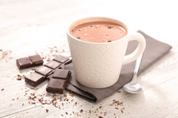 chocolat chaud parfumé